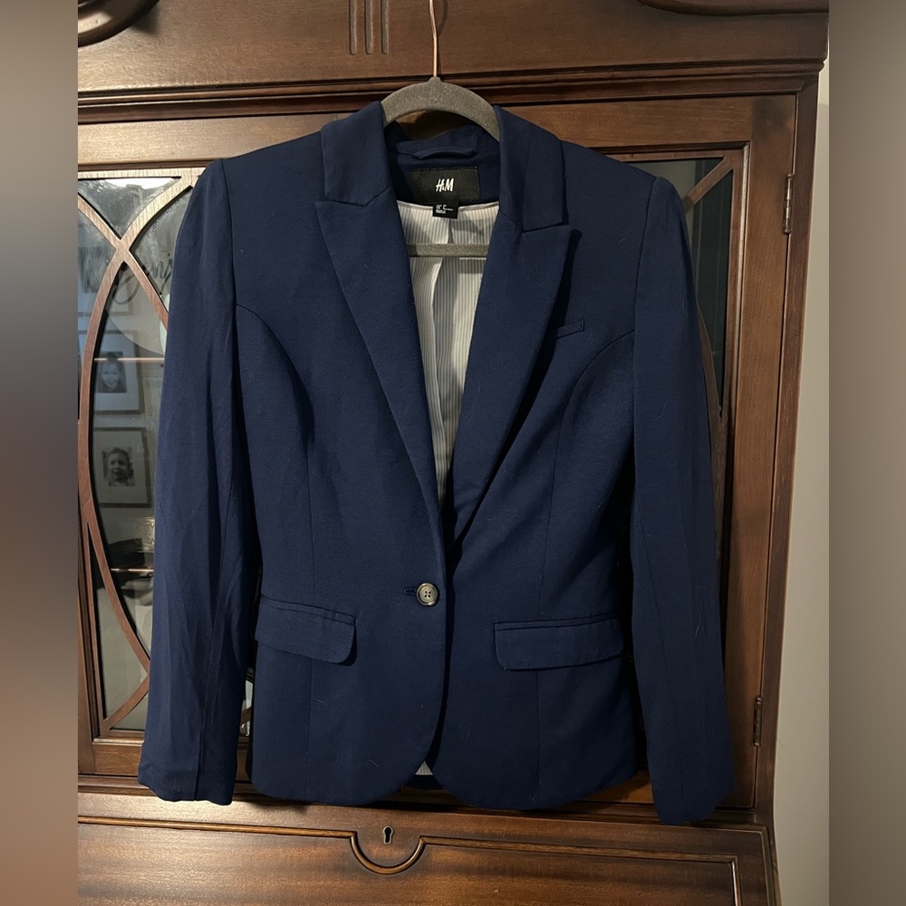 H&M Royal Blue Jacket Blazer
